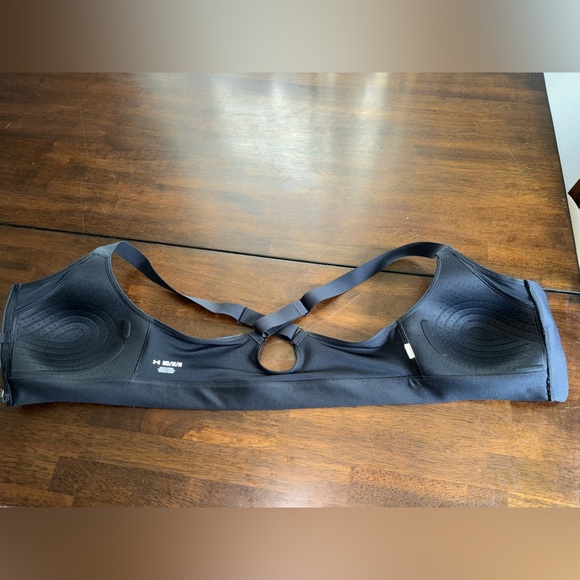 Under Armour Women’s Continuum High Zip Sports Bra - Picture 3 of 6